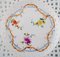 Assiettes Antique Meissen en Porcelaine Percée avec Motifs Floraux Peints à la Main, Set de 2 2