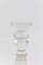 Antike Louis-Philippe Kerzenhalter aus Kristallglas, 2er Set 2