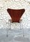 Mid-Century Teak 3107 Dining Chair by Arne Jacobsen for Fritz Hansen, 1950s 3