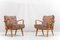 Antimott Easy Chairs & Daybed in Cherry by Walter Knoll / Wilhelm Knoll for Knoll Inc. / Knoll International, 1950s, Set of 3 10
