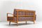 Antimott Easy Chairs & Daybed in Cherry by Walter Knoll / Wilhelm Knoll for Knoll Inc. / Knoll International, 1950s, Set of 3, Image 11