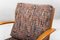 Fauteuils et Divan Antimott en Merisier par Walter Knoll / Wilhelm Knoll pour Knoll Inc. / Knoll International, 1950s, Set de 3 5