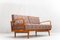 Poltronas y sofá cama Antimott de cerezo de Walter Knoll / Wilhelm Knoll para Knoll Inc. / Knoll International, años 50. Juego de 3, Imagen 15