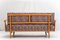 Fauteuils et Divan Antimott en Merisier par Walter Knoll / Wilhelm Knoll pour Knoll Inc. / Knoll International, 1950s, Set de 3 12