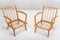 Antimott Sessel & Tagesbett aus Kirschholz von Walter Knoll / Wilhelm Knoll für Knoll Inc. / Knoll International, 1950er, 3er Set 23