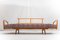 Fauteuils et Divan Antimott en Merisier par Walter Knoll / Wilhelm Knoll pour Knoll Inc. / Knoll International, 1950s, Set de 3 17