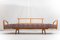 Poltronas y sofá cama Antimott de cerezo de Walter Knoll / Wilhelm Knoll para Knoll Inc. / Knoll International, años 50. Juego de 3, Imagen 17