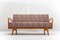 Fauteuils et Divan Antimott en Merisier par Walter Knoll / Wilhelm Knoll pour Knoll Inc. / Knoll International, 1950s, Set de 3 21