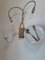 Vintage Restaurant Sconce with Plate, Glass, and Cutlery, Image 2