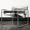 Model B3 Wassily Lounge Chairs by Marcel Breuer for Gavina, 1960s, Set of 2 1