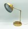 Mid-Century Brass and Gilded Metal Table Lamp, 1960s 3