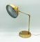 Mid-Century Brass and Gilded Metal Table Lamp, 1960s, Immagine 3