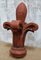 19th Century Fleur De Lis Terracotta Finial 4