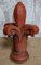 19th Century Fleur De Lis Terracotta Finial, Image 3