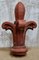 19th Century Fleur De Lis Terracotta Finial 1