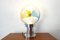 Lámpara de mesa era espacial de Toni Zuccheri para Venini, años 60, Imagen 6