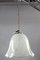 Vintage Bell-Shaped Glass Pendant Lamp from Doria Leuchten, 1960s 1