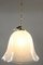 Vintage Bell-Shaped Glass Pendant Lamp from Doria Leuchten, 1960s 6