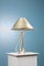 Mid-Century Danish Brass Table Lamp, 1950s, Image 1