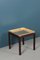 Table d'Appoint Mid-Century en Acajou et Laiton, 1960s 8