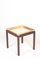 Mid-Century Mahogany and Brass Side Table, 1960s, Image 4