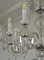 Vintage Crystal and Opaline Glass 7-Light Ceiling Lamp, 1950s, Image 10