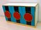 Postmodern Italian Tinted Glass and Brass Sideboard, 1989 4