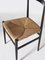 Italian Rush Seated Side Chair from Chiavari, 1950s, Image 4