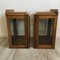 Art Deco Beveled Glass Display Cabinets, 1930s, Set of 2 4