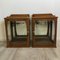 Art Deco Beveled Glass Display Cabinets, 1930s, Set of 2 6