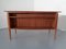 Danish Curved Teak and Oak Desk, 1960s, Image 12