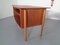 Danish Curved Teak and Oak Desk, 1960s, Image 14