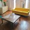 Large Chromed Steel and Split Cane Coffee Table in the Style of MIlo Baughman, 1970s 6