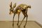 Large Bambi Brass Deer Sculptures, 1970s, Set of 2, Image 3