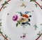 Antique Meissen Deep Plates in Pierced Porcelain with Floral Motifs, Set of 2, Image 2