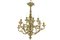 Rocaille Style Chandelier in Gilt Bronze, 1880s 1