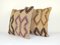 Striped Turkish Kilim Cushion Cover Covers, Set of 2 3