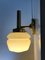 Danish Brass and Opaline Glass Sconce from Abo Metalkunst, 1970s, Image 3