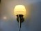 Danish Brass and Opaline Glass Sconce from Abo Metalkunst, 1970s 7