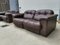Brown Leather 2-Seater Sofas from de Sede, 1983, Set of 2, Image 7