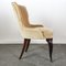 Fauteuil en Bois & Velours, 1950s 2