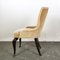 Wood & Velvet Lounge Chair, 1950s, Image 4