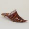 Murano Glas Schuh von Fratelli Toso, 1960er 1