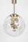 Lampada a sospensione grande modello Planets Glass Ball di Ger Furth per Doria Leuchten, anni '60, Immagine 3