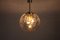 Grande Lampe à Suspension Modèle Ball Boule en Verre par Ger Furth pour Doria Leuchten, 1960s 9