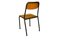 Swedish School Chairs, 1950s, Set of 7 3