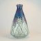 Art Deco Glass and Enamel Vase by Mazoyer, 1930s 3