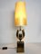 French Lotus Flower Table Lamp, 1950s, Image 2