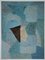 Affiche d'Exposition Serge Poliakoff, Composition Bleue, 1970 3