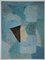 Serge Poliakoff, Blue Composition, 1970, Ausstellungsplakat 3